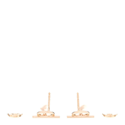 18K Rose Gold Echappee Earrings