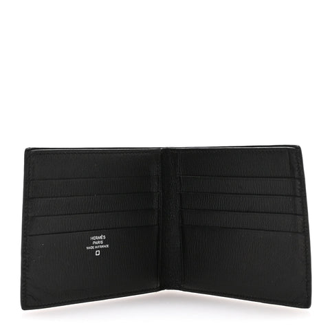 Matte Alligator MC2 Copernic Compact Wallet Black