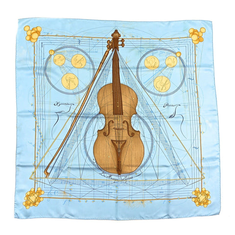 Silk La Musique des Spheres Scarf 90 Multicolor