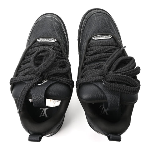 Mens LV Skate Sneakers 7.5 Black