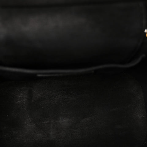 Lambskin Cannage Small Diortravel Vanity Case Black