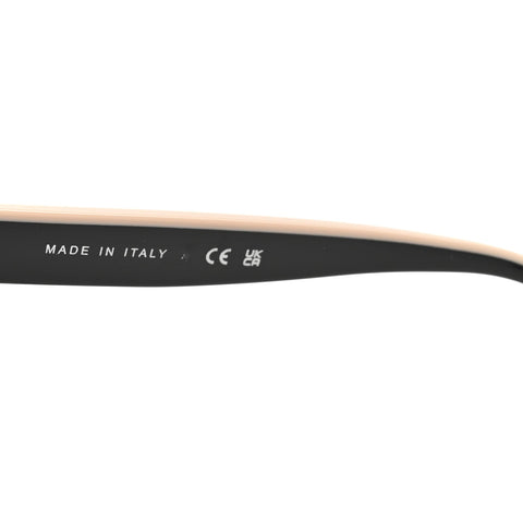 Acetate CC Butterfly Sunglasses 5414 Black Beige