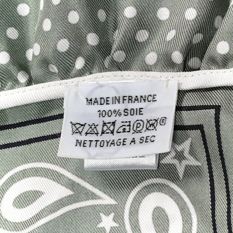 Silk Brides De Gala Bandana A Pois Scarf 70