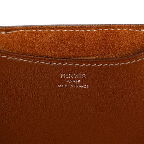 Taurillon Clemence Swift In-The-Loop 18 Bag Gold