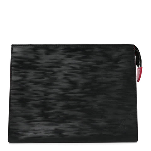 Epi Toiletry Pouch 26 Black Pink