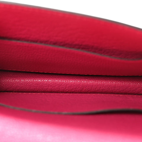Chevre Mysore Roulis Slim Wallet Rose Shocking