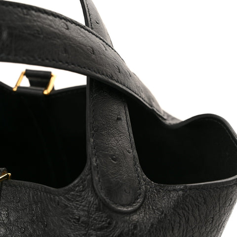 Ostrich Picotin Lock 18 Black