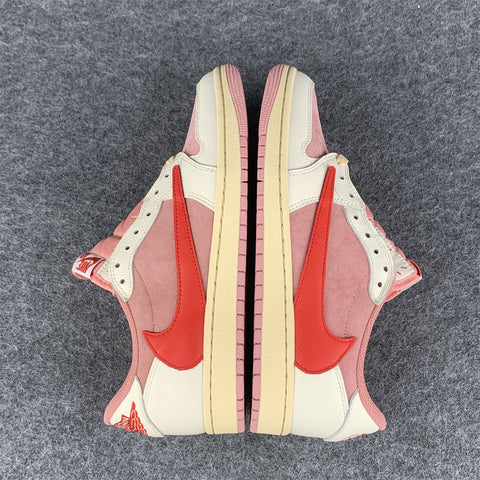 Travis Scott x Air Jordan 1 Retro Low OG 'Tropical Pink' (B-grade)
