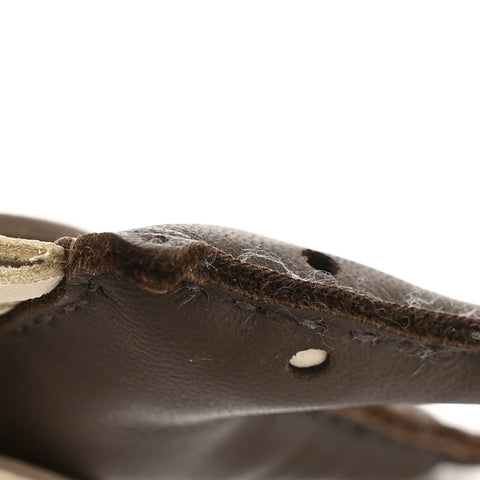 Milo Lambskin Grigri Rodeo Pegase Horse Bag Charm PM Chocolat Craie