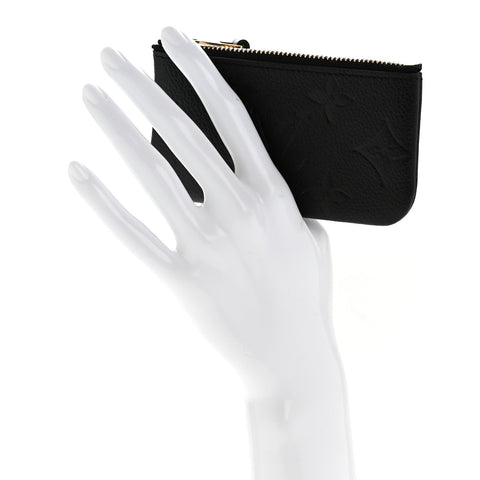 Empreinte Monogram Giant Key Pouch Black