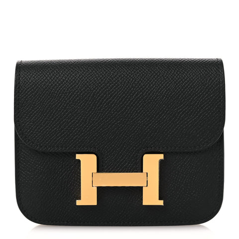 Epsom Constance Slim Wallet Black