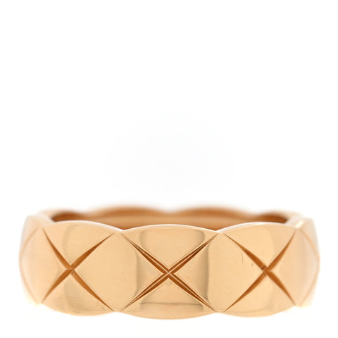 18K Yellow Gold Small Coco Crush Ring 55 7.25