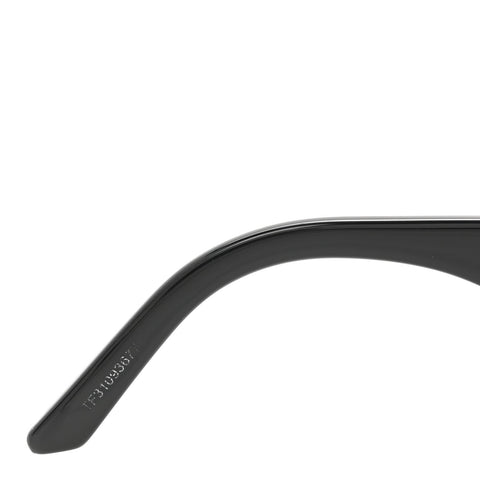 Acetate Diorsignature S1U Square Sunglasses Black