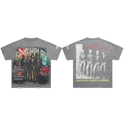 Rough Play T Shirts RoughPlay Loving The Crew t-shirt with diamond