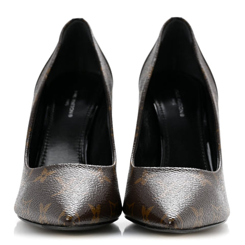 Monogram Cherie Pumps 38 Black