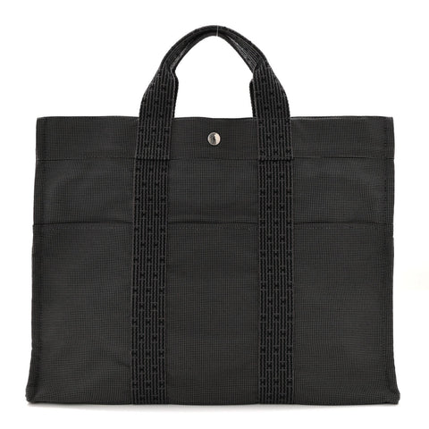 Canvas Herline MM Tote Grey