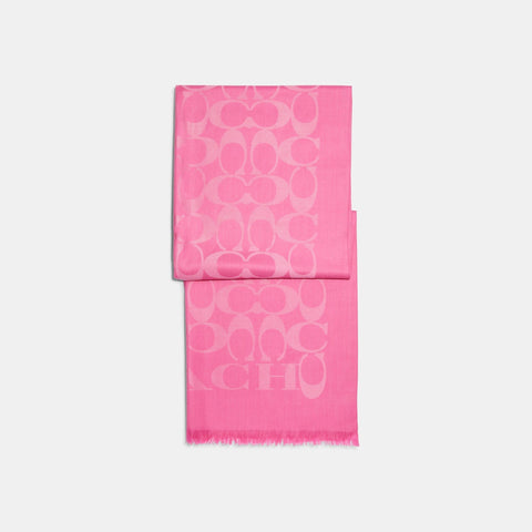 Coach Outlet Signature Wrap