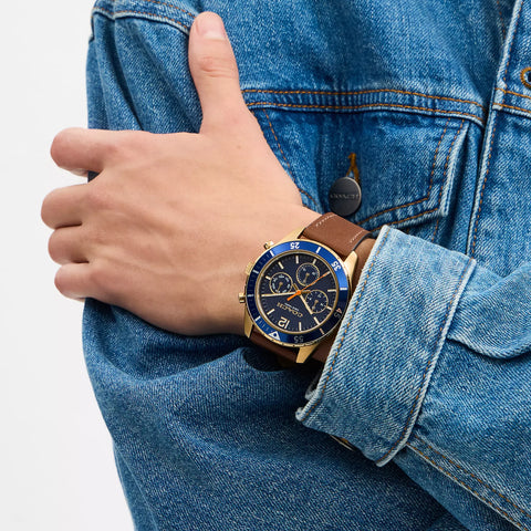Coach Outlet Cole Chronograph Watch, 44 Mm