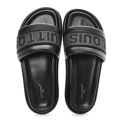 Logo Slide Sandals 39 Black