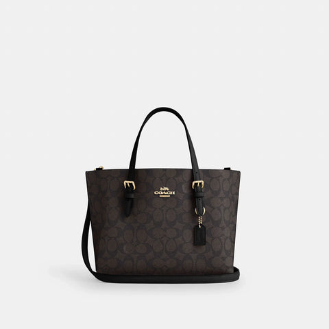 Coach Outlet Mollie Tote Bag 25 In Signature Canvas