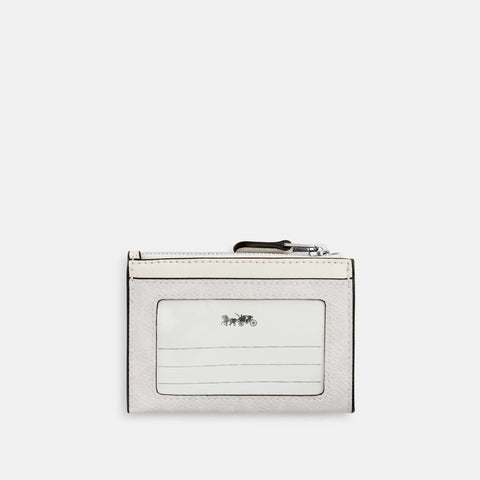 Coach Outlet Mini Skinny Id Case In Signature Canvas