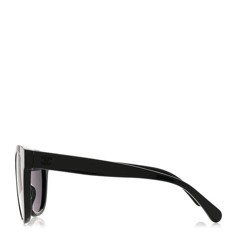 Acetate CC Butterfly Sunglasses 5414-A Black