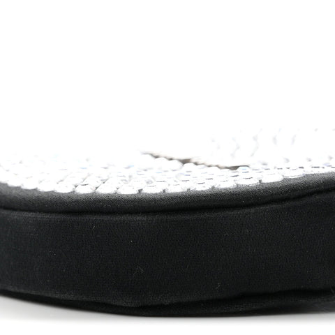 Raso Crystal Starlight Nano Circle Mini Bag Black