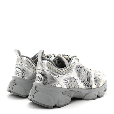 Technical Mesh Dior Chrono Sneakers 38 Silver