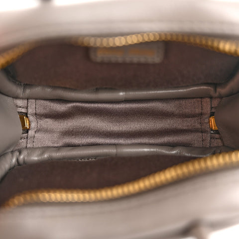 Calfskin Beau Micro Bag Argilla