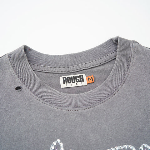 Rough Play T Shirts RoughPlay RockStar with diamond