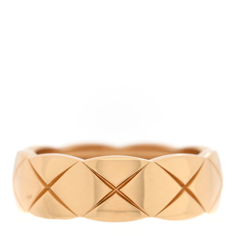 18K Yellow Gold Small Coco Crush Ring 55 7.25