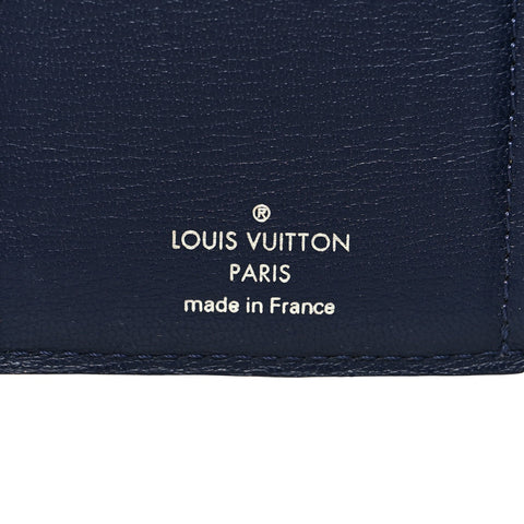 Crocodile Capucines Compact Wallet Saphir