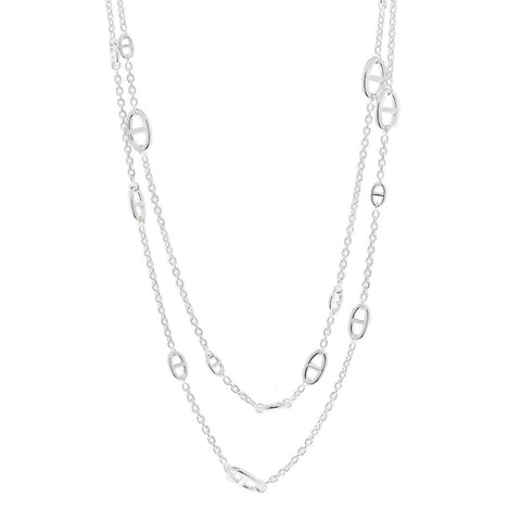 Sterling Silver Farandole Necklace 160