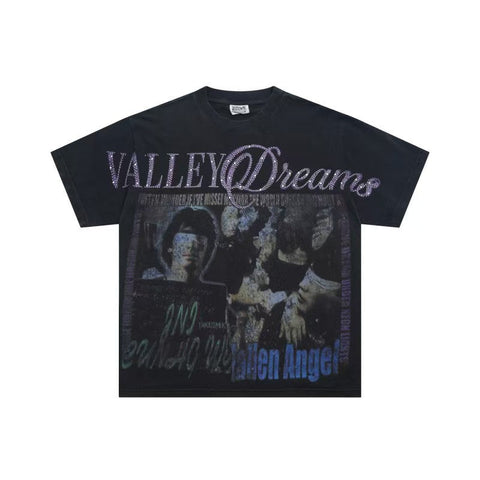 Vale Forever Fallen Bling Tee Black