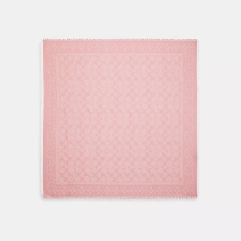 Coach Outlet Signature Oversized Square Scarf