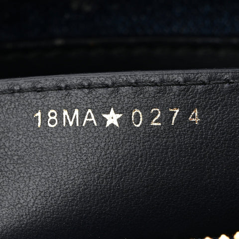 Denim Oblique Groove 20 Bag Blue