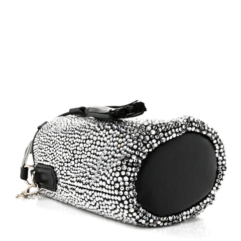 Raso Crystal Starlight Bucket Bag Black