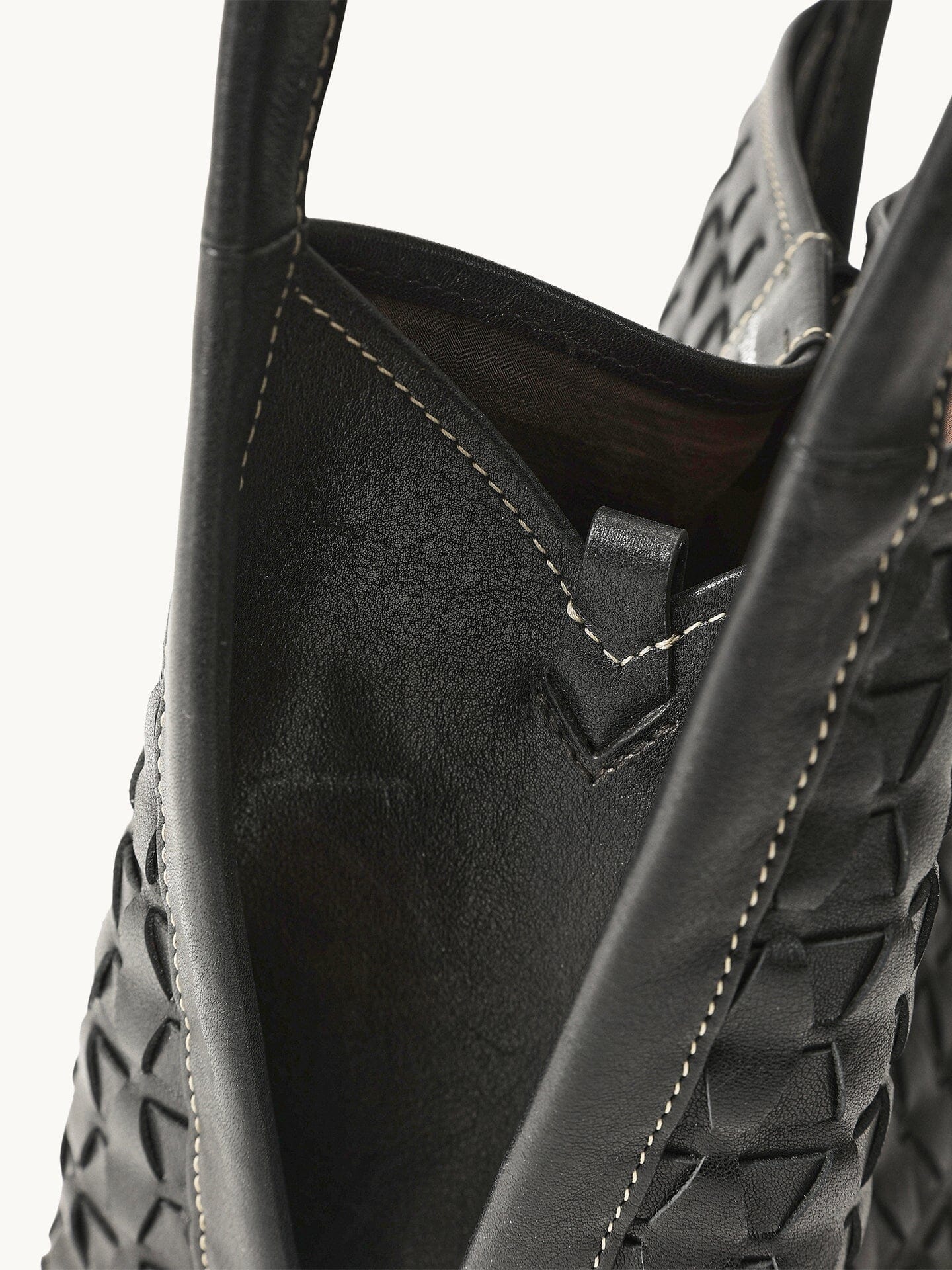 Lattice Bucket Bag