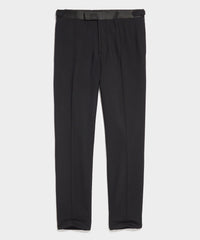 Slim Italian Wool Tuxedo Trouser
