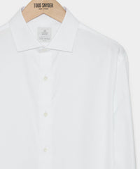 Slim Fit Plain Front Tuxedo Dress Shirt