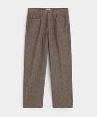 Relaxed Lightweight Japanese Selvedge Jean in Whiskey