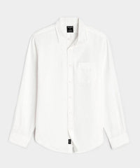 Slim Sea Soft Irish Linen Point Collar Shirt