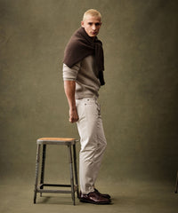 Straight Fit Lightweight Japanese Selvedge Jean in Canvas