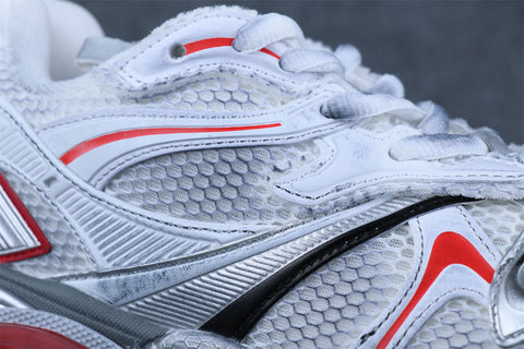 Balenciaga Runner Sneaker 'Silver White Red Orange'