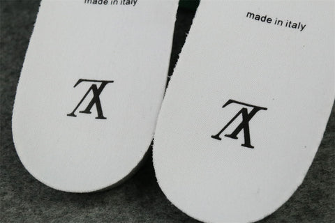 LV Trainer 'Green Monogram Denim'