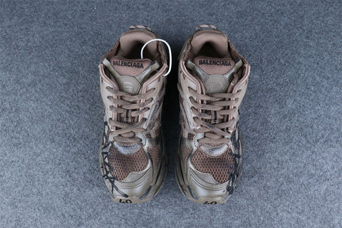 Balenciaga Runner Graffiti Sneaker 'Brown'