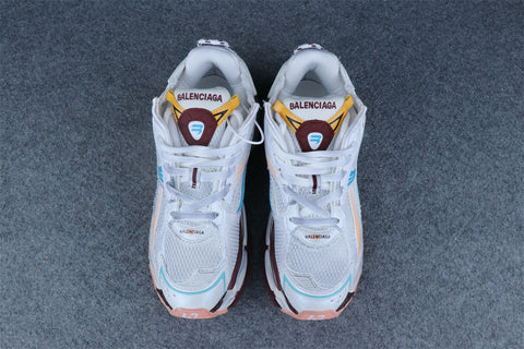 Balenciaga Wmns Runner Sneaker 'Worn-Out - White Blue Pink'
