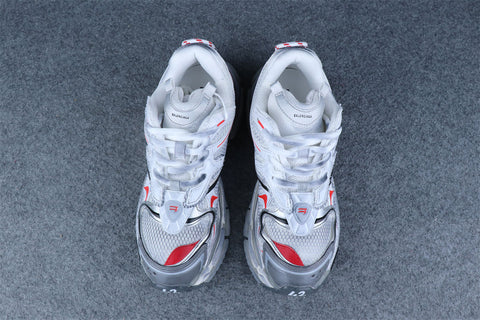 Balenciaga Runner Sneaker 'Silver White Red Orange'