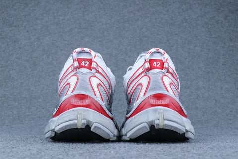 Balenciaga Runner Sneaker 'Silver White Red Orange'