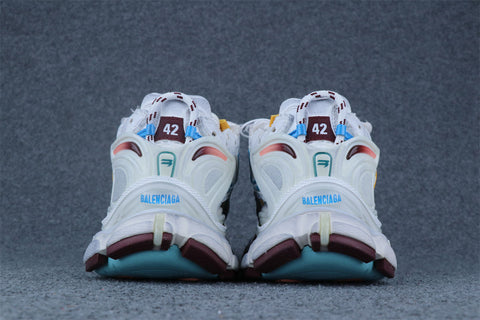 Balenciaga Wmns Runner Sneaker 'Worn-Out - White Blue Pink'